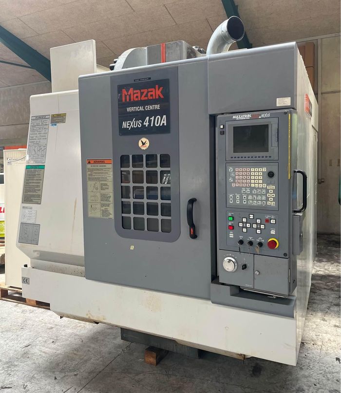 Mazak Nexus 410A CNC-fræser i værkstedet i Skævinge